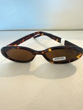 NWT JASON WU TORTOISESHELL OVAL SUNGLASSES RETRO STYLE 100% UV PROTECTION picture