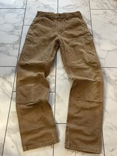 Vintage Carhartt B01 Tan Double Knee Workwear Pants 32x34 Men’s picture