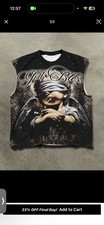 Men's “God “Bless” Sleeveless Muscle Shirt Sz Large picture
