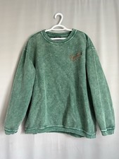 Hogs Breath Key West Sweatshirt Mens L Yesterdays Sportswear Green Corded Crew picture
