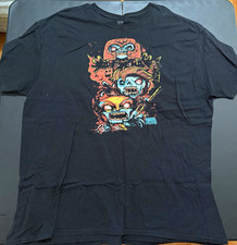 Funko Pop Tees Marvel Zombies Mens Black Cotton Crew Neck Tee 3XL picture