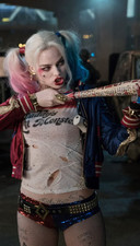 Harley Quinn Suicide Squad POLYESTERBaseball Bat Halloween Cosplay Batman Comics picture