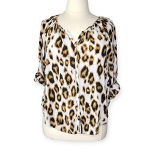 Old Navy Leopard Animal Print Top XL picture