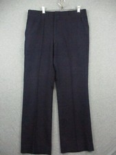 CORBIN Vintage Huntington Flannel Pants 34x 29 Navy Trousers EUC picture