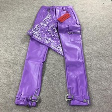 Guapi Pants Mens 28 Dead Or Alive Limited Edition Leather Western Spider Zip picture