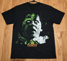 New w/tags Women's Oversized Horror Graphic T-Shirt Print Black Authentic picture