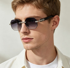 Chrome Hearts Unisex Sunglasses Model: DEEP I Size: 55-21-141 picture