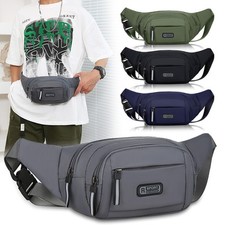 Men's Multifunctional Waist Bag Wear-resistant Waterproof Crossbody Bags picture