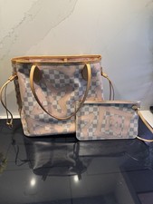 🩷 100% AUTH Louis Vuitton Ltd Ed Tahitienne Neverfull MM N41050 Excellent picture