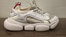 Moncler Briseis White Leather Chunky Low-Top Sneakers - Size 38 (US 8) picture