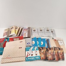 Vintage Pantyhose Tights 35+ Pairs Yan Maria Annabel Angel Fishnet 1960s 70s NOS picture