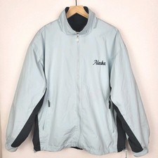 VTG Cheneral Alaska Reversible Jacket M Blue Fleece Lined Gorpcore Retro 90s picture