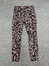 Lululemon Leggings Womens 6 Multicolor Geometric Ankle Pockets Yoga Athletic picture