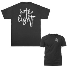 Be the Light Matthew 5:14 Christian Cross Religious T-shirt picture