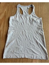 Lululemon Swiftly Tech Racerback Tank Size 8 Gray Blue picture
