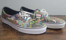 VANS x Marvel ~ Comics Era ~ Comic Book Print ~ Men's 10.5 ~ New In Box picture