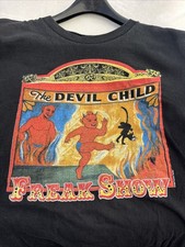 Vintage Fashion Victim Shirt RARE 1998 Freak Show Devil Child *Size XXL picture