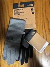 THE NORTH FACE Women’s ETIP RECYCLED GLOVE Small GRAY NWT picture