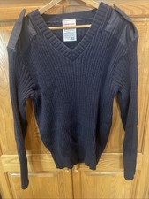 Vintage Blauer Genuine Commando Sweater 100% Wool Made in England XL Large picture