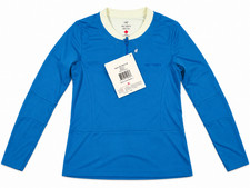Arc'teryx Cairn Zip Neck LS Women's Medium Brilliant Blue Made in Canada NWT picture