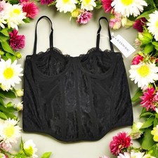 Raxnode Women's Lace Bustier Corset Top Size M picture