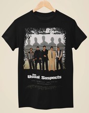 The Usual Suspects - Movie Poster Inspired Unisex Black T-Shirt picture