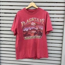 Harley-Davidson Vintage 90s Motorcycle T-Shirt Size Large Arizona Single Stitch picture
