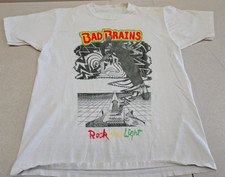 Vtg Bad Brains ROCK FOR LIGHT Cotton White All Size T Shirt For Men UM209 picture