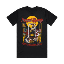 AC DC Malcolm Young caricature black T-shirt short sleeve All sizes TA5254 picture