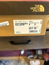 The North Face Youth ThermoBall Pull-On WP Boots Wasabi Patina Green Size 4 NIB picture