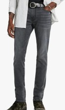 John Varvatos USA Mens Bowery Slim Straight Jeans 30 NEW $198 J306HW3B-BULC picture