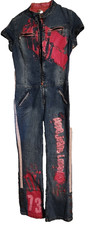 Rare Vintage PePe Jeans London Denim Jumpsuit late 1990's picture