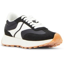 Steve Madden Women's Athletic Jogger Sneaker Size 9 Black/White picture