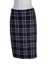 Philosophy Republic Clothing Women's Plaid Pencil Skirt Size Medium picture