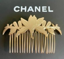 Chanel Beaute Sublimage Gold Camellia Floral Hair Comb GWP Limited Edition  picture