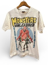 Vintage 1988 Van Halen Monsters of Rock Tour T shirt Parking Lot Tee Unleashed picture