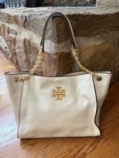 Tory Burch Winter White/New White Leather Shoulder Bag picture