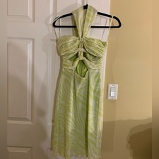 Ronny Kobo Tie Neck Dress Size 2 picture