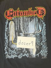 Entombed Breeding Chaos 1992 U.S. Tour Long Sleeve Shirt XL Clandestine picture