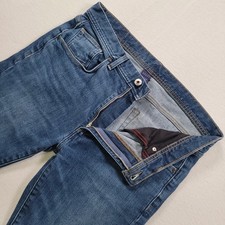 johnnie-O Dos Jeans Mens 32x32 Blue Noon Noon Slim Straight Stretch Denim picture