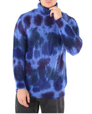 MONCLER Mens Maglione Tie-dye Turtleneck Jumper/Sweater Size 3/MEDIUM BNWT $1150 picture