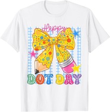 Happy Dot Day Colorful Polka Dot T-Shirt unisex T-Shirt picture