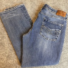 Seven7 Men’s Jeans 36x32 Straight Leg 36x28 Actual Inseam Shorter Length picture