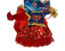 DC Supergirl Girl's Dress Costume, S (4-6) picture