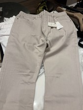 Brunello Cucinelli NWT 5 Pocket Denim Jeans Sz46 (US 30) in Beige Leisure Fit** picture