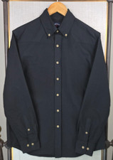 NOAH NY Mens Size Small Western Placket Thick Cotton Canvas Button Down Shirt picture