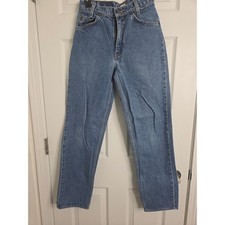 Levi's 550 Jeans Student W28 L30 Blue Good Vintage 90s Orange Tab Tapered picture