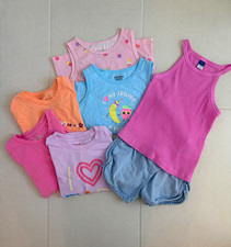Cat & Jack Old Navy Garanimals 5T Clothing Lot T-Shirts Tanks Shorts Graphic picture
