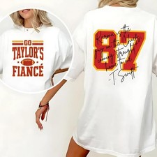 Taylor’s Fiance Graphic Tee for Engagement Parties and Everyday Wear picture