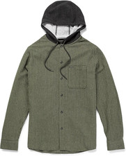 Volcom Men's Archbold Hooded Long Sleeve Shirt picture